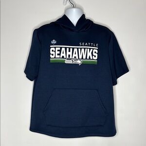 Seattle Seahawks Navy Hoodie, size XL